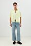 Yellow Boxy Fit Men's Shirt - 3
