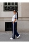 Women's Soft Textured Crew Neck Sweatshirt Set - 7