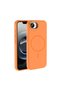 iPhone 16E Case Slim Magsafe Ring Camera Raised Silicone Tkng