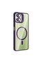 Galaxy A07 Case with Camera Stand, Magsafe Supported, Transparent Back, Silicone Omsy - 2