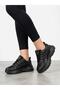 Women's Black Sneaker Thick Sole Ultra Light Orthopedic Sole Walking Shoes - 2