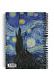 Vincent Van Gogh / the Starry Night,1889 |   Spiral Notebook 22 |   A5 |   Striped |   100 Pages |   School - 4
