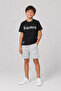Legendary Text Printed Children's Summer Quality T-Shirt and Capri Set