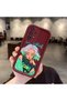 Samsung Galaxy A33 5g Compatible Case Camera Protector Burgundy Silicone Couple Phone Case Girl Pattern