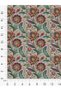 100% Cotton Satin Fabric 100X155 cm Cream Background Color Flower Patterned Decorative Patchwork Fabric - 4
