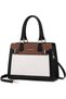 Purses and Handbags for Women, Tote Shoulder Bag Satchel Black Purse and PU Leather Top Handle for ladies