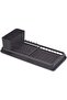 117268 Compact Dish Drying Rack with Draining Tray, Dark Grey