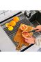 Black Stainless Steel Foldable Dish Drying Rack Adjustable Height Space Saving Sink Organizer