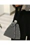 Prism Pavé Wristlet Crystal Clutch Bag Rhinestone Bag - 5