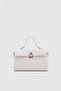 Alexa Midi Crossbody Bag Cream
