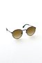 Os2485 26 50 Ekartman Mineral Glass Oval Unisex Sunglasses Uv400 Protection Metal Frame - 3