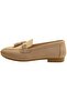 24023025 Y Women's Genuine Leather Tassel Loafer Shoes - 6