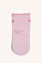 Heart Patterned Seamless 7-Piece Cotton Long Light Pink Socks for Baby Girl H9225A5Ns - 4