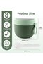 Stainless Steel Vaccum Insulated Water Bottle 500ml With Thermal Insulated Mini Food Jar Combo Set - 8