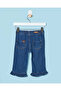 Infant Girls Navy Jeans With Headband 2 Pieces - 5