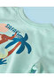 Infant Boys Mint Safari Print T-Shirt - 2