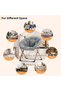 Folding Saucer Chair - Faux Fur Soft and Comfortable - Ideal for Bedroom, Living Room, Dormitory - Sturdy Frame - Suitable for Adults, Teens and Children - 7