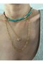 Steel Two Chain Bee Pendant Necklace - 4