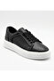 Genuine Leather High Sole White Eva Sole Black Sneaker Suitable for Long Time Standing Men's Shoes Te0109 - 4