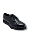 Karacabey 1202-26 Genuine Patent Leather Casual Men's Shoes with Lace-Up and Skeleton Design