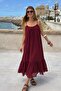 Marbella chiffon dress with back detail 2056 - 6
