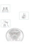 Zngzrmll Manual Breast Pump with Massage Feature Bpa-Free Portable (205332) 180 ml - 4