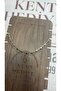 Gold Color Baguette Stone Waterway Women's Necklace - 2