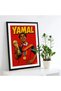 Lamine Yamal YAMAL Spain Football Star 40x60 cm Gallery Wrapped Canvas | World Cup Trophy Celebration HD Wall Art Print - 2