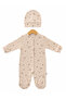 100% Cotton Baby Romper and Hat Set with Booties, 3-Piece Set - Boxed Product - 4