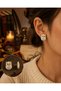 Magic Academy Scarf Earrings |   Fantastic Themed Adhesive Earrings |   Lightweight 3D Design