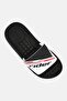 Men Brand Logo Slip On Slides, Black - 2