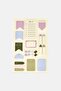 Multi Shape Sticky Note Pads, Multicolor