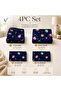 4 Piece Microfiber Bedding Set, 1 Printed Duvet Cover, 1 Fitted Sheet & 2 Pillow Covers - 5