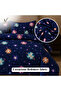 4 Piece Microfiber Bedding Set, 1 Printed Duvet Cover, 1 Fitted Sheet & 2 Pillow Covers - 4