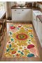 Sdt Traditional Patterned Modern Woven Base Decorative Carpet Sdtamor5068 - 3