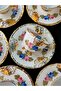 ESTERHOMEDECOR Hand-Painted Porcelain Coffee Cup Set for 6 People - 7