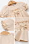 Linen Floral Embroidered Baby Summer Dress - 2