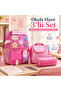 Children's 3-Piece School Bag Set, 6-Compartment Backpack, Thermal Lunch Bag and Pencil Case - 5