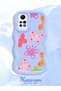 Redmi Note 12 Pro 4g Compatible Case Camera Protector Blue Silicone Couple Phone Case Butterfly Pattern - 2