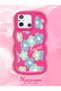 Poco C55 Compatible Case Camera Protector Red Silicone Couple Phone Case Floral Pattern - 2