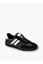 Men Striped Lace-Up Ankle Sneakers - 2