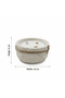 Scented Candle – POP Stone Look/Triple Wick – 13×6 cm - 3