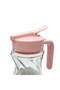 Shishegaran Glass Oil Dispenser with Flip-Top Lid – 350 ml - Pink - 4