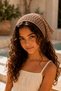 Girl's Summer Knitwear Bandana Mesh Knitted Hole Hair Bandana Beach Vacation Festival Daily City Combination - 4