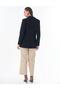 Single Button Basic Jacket Black - 5