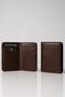Genuine Calfskin 100% Genuine Leather Handmade Card Holder - Wallet - 2