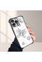 iPhone 16 Pro Max Compatible Transparent Back Four-Corner Reinforced Impact Protection Silicone Case - 4