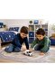 Metal Body Ford Connect Toy Vehicle with Rickshaw - White - 4