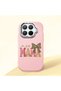 Pink Silicone Case Compatible with Mi 15t Pro with Shock-Absorbing Camera Protection