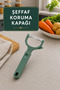 Slim Vegetable Peeler with Stainless Steel Blade, Clear Protective Cover, Ergonomic Plastic Fruit and Vegetable Peeler with Rot Removal Tip, Potato Carrot Cucumber Peeler - 4
